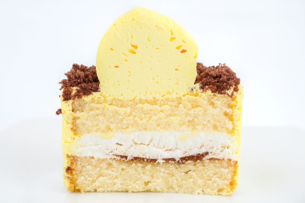 「ポムポムプリンのプリン風ケーキ」イメージ