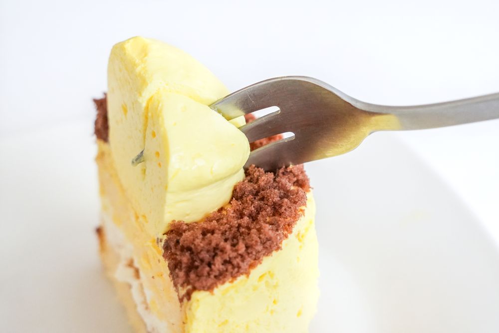 「ポムポムプリンのプリン風ケーキ」イメージ