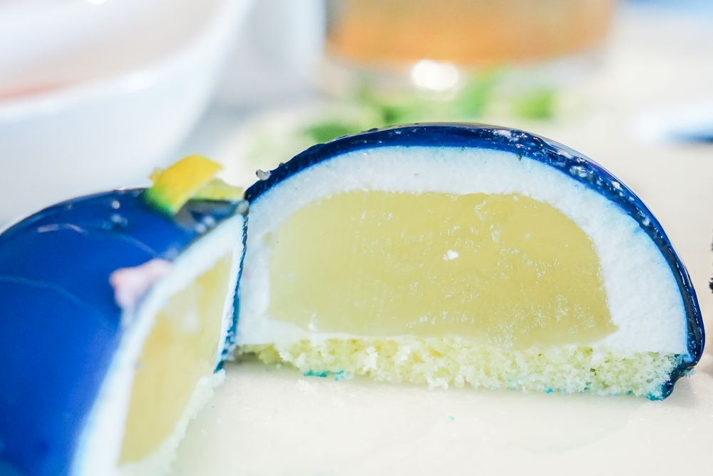 試食用で提供されたスイーツのイメージ