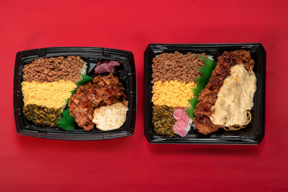 「3色そぼろ＆チキン南蛮弁当」税込み680円