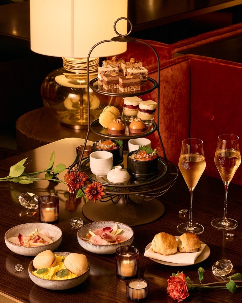 「新宿の実り— 46年の薫り(La Récolte de Shinjuku — 46 ans de Saveurs)」アフタヌーンティーのイメージ