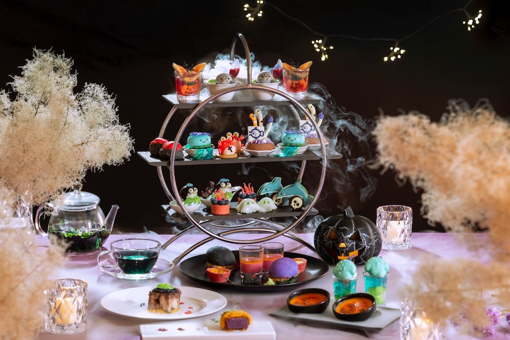 「アフタヌーンティーセット~のとじま水族館 Halloween Night~」イメージ