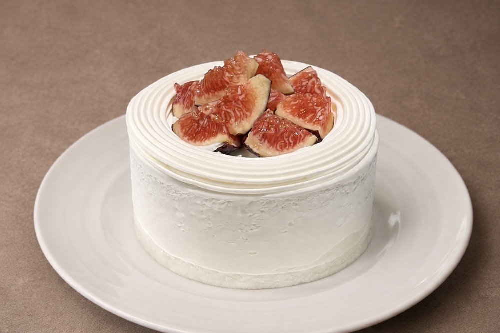 「いちじくとバニラみるくのショートケーキかき氷」税込み2,800円