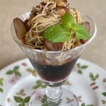 「カフェ　英國屋」の「モンブランコーヒーゼリー」税込み1,450円
