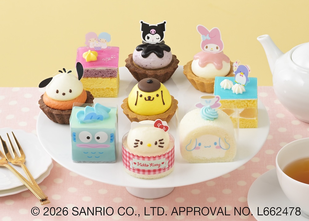 「<サンリオキャラクターズ>スイーツコレクション(9個入)」イメージ