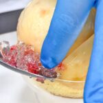 「まるごと！桃の杏仁パフェ」イメージ