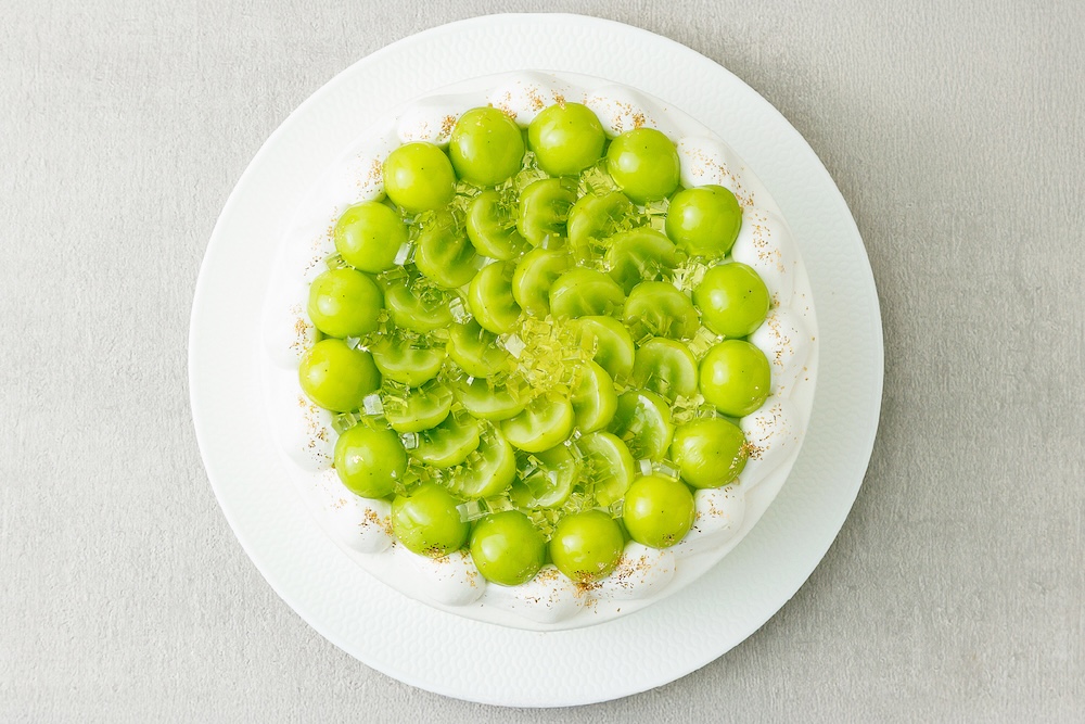「シャインマスカットのショートケーキ」税込み1,100円〜