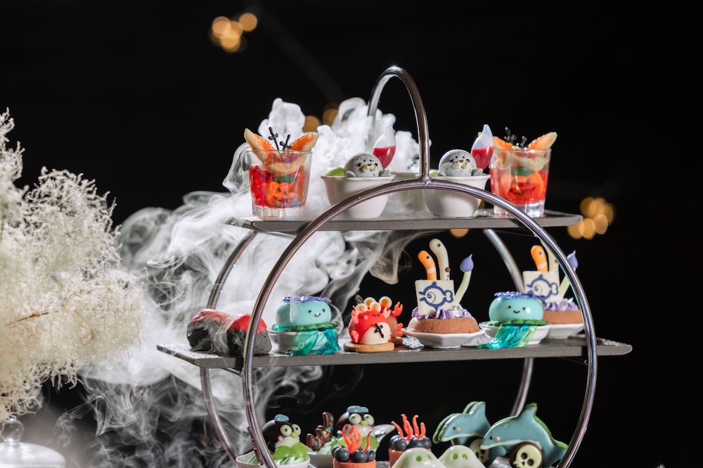 「アフタヌーンティーセット~のとじま水族館 Halloween Night~」イメージ