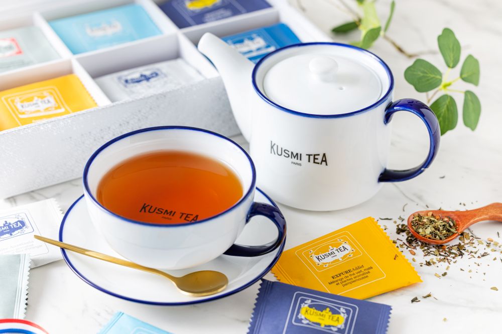 「Shine Muscat Afternoon Tea Set～KUSMI TEA Collaboration～」イメージ