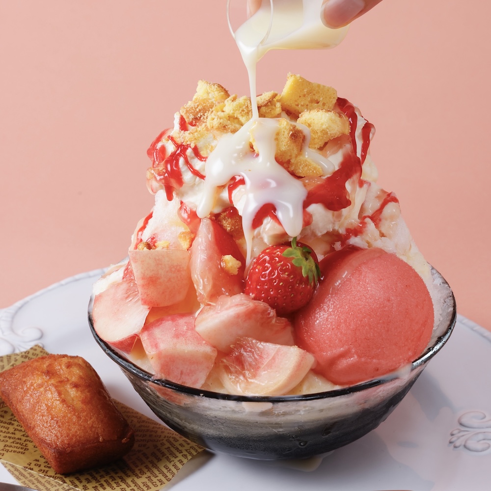 「ピーチベリーショートケーキ」イメージ
