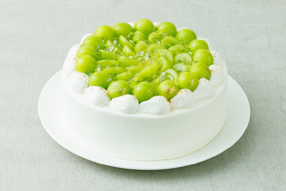 「シャインマスカットのショートケーキ」税込み1,100円〜