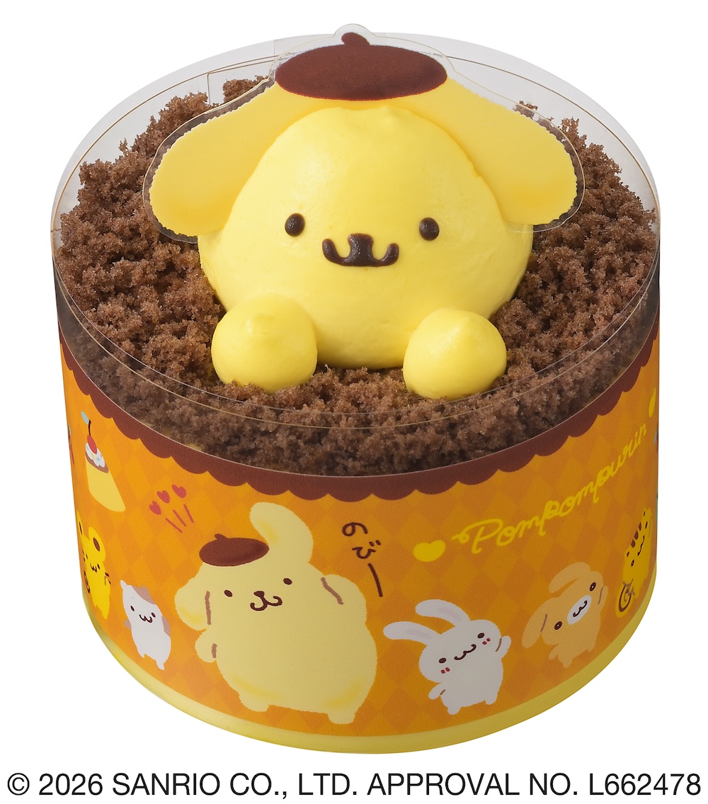 「ポムポムプリンのプリン風ケーキ」イメージ