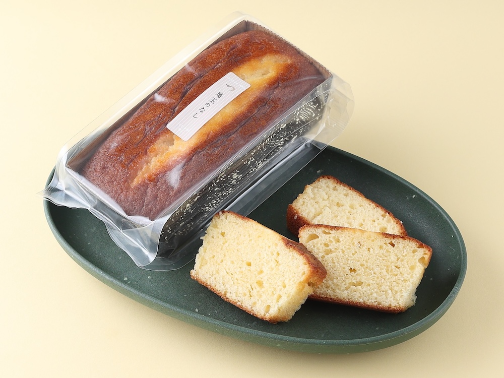 エキュート大宮「埼玉粉問屋 つむぎや」の「絹のけーき　埼玉の梨」税込み993円