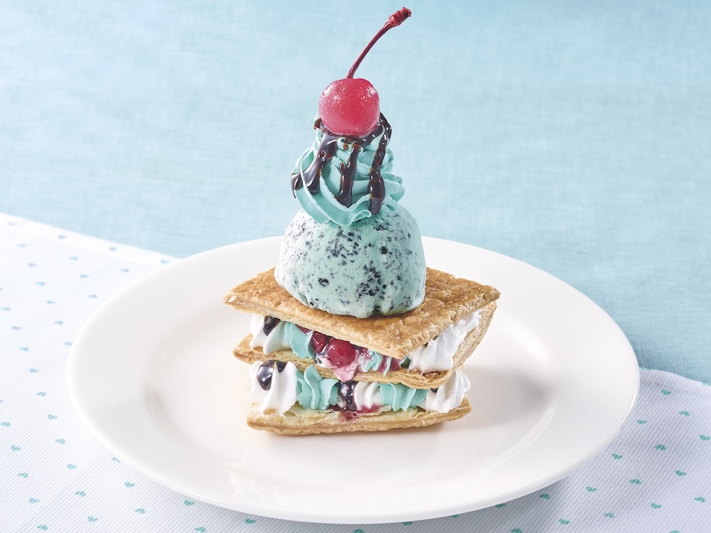 「さくさくパイのチョコミントミルフィーユ」税込み769円
