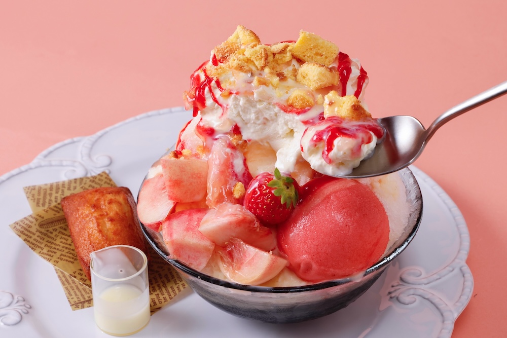 「ピーチベリーショートケーキ」イメージ