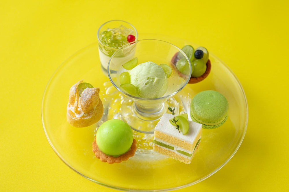 「シャインマスカットのスイーツセレクション」税込み4,300円