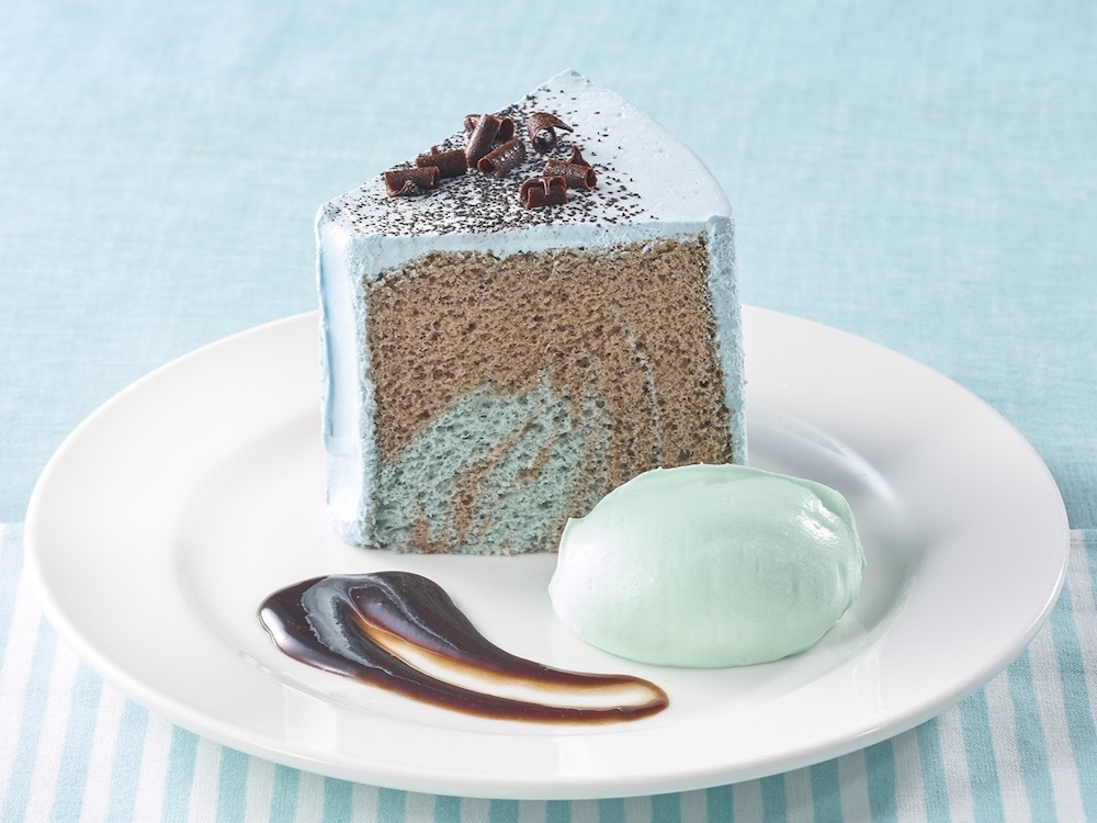 「チョコミントシフォンケーキ」税込み549円