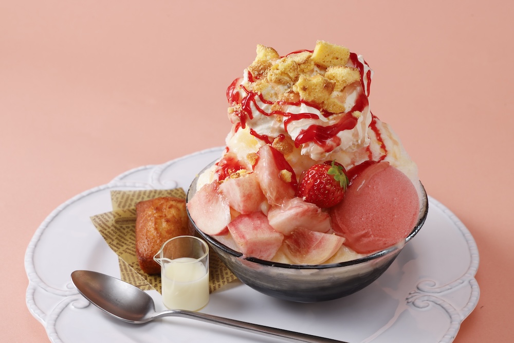 「ピーチベリーショートケーキ」イメージ