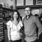 本国「ドロップコーヒーロースターズ」共同オーナーのJoanna Alm LeightonさんとStephen Leightonさん
