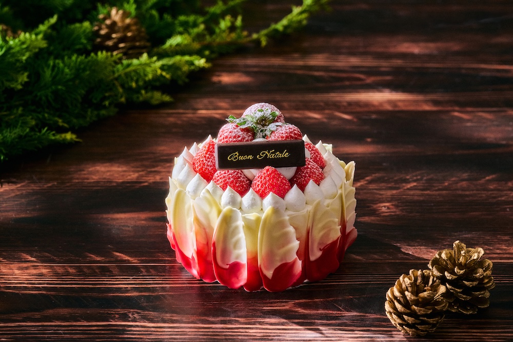 3サイズ販売される「グランド プレミアム　ストロベリーショートケーキ」税込み9,200円〜