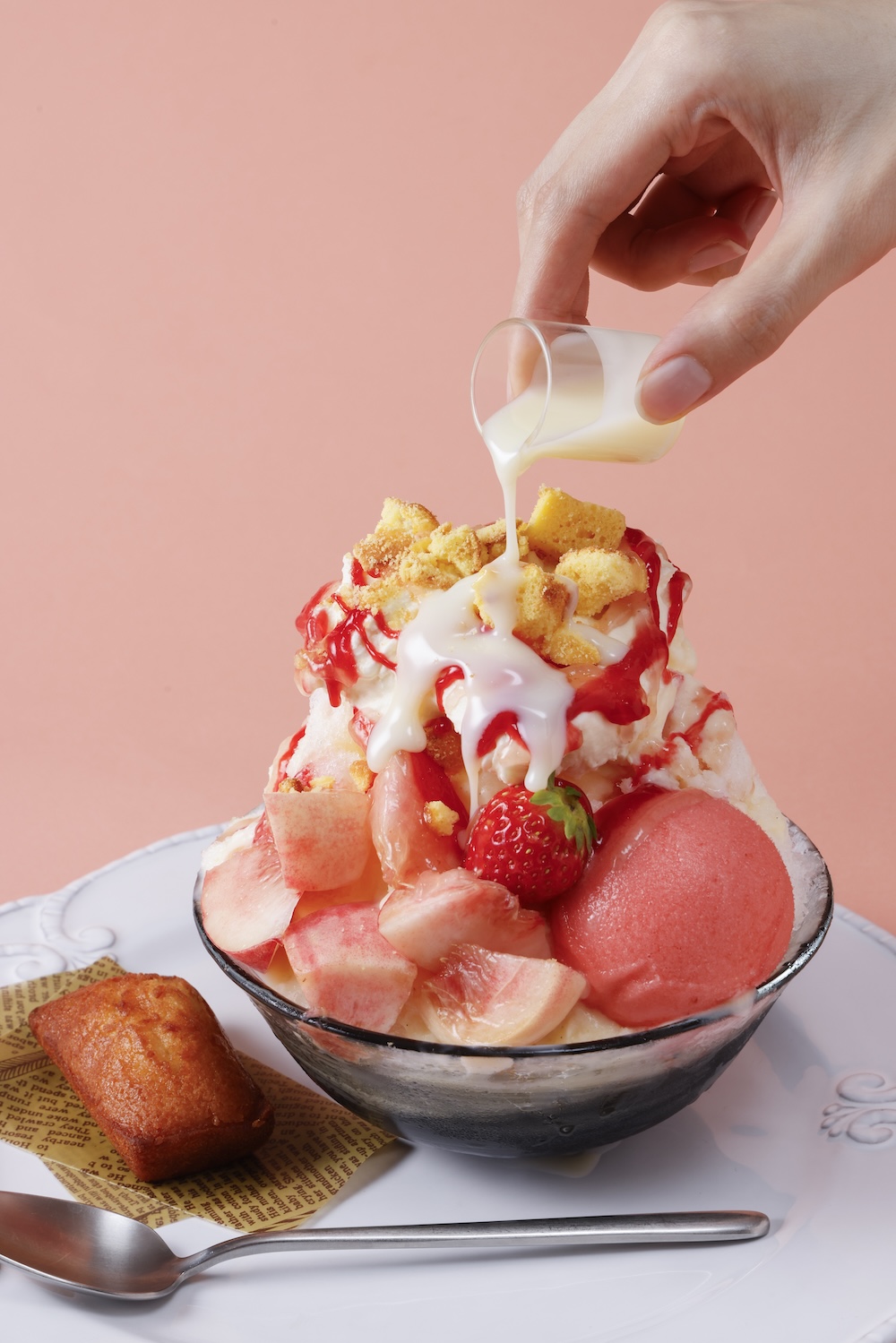 「ピーチベリーショートケーキ」イメージ