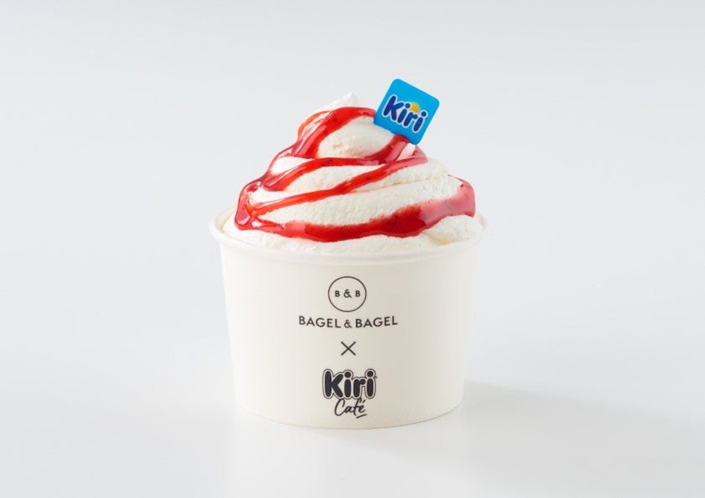 「キリ クリーミーチーズソフトクリーム -ストロベリー-」税込み580円