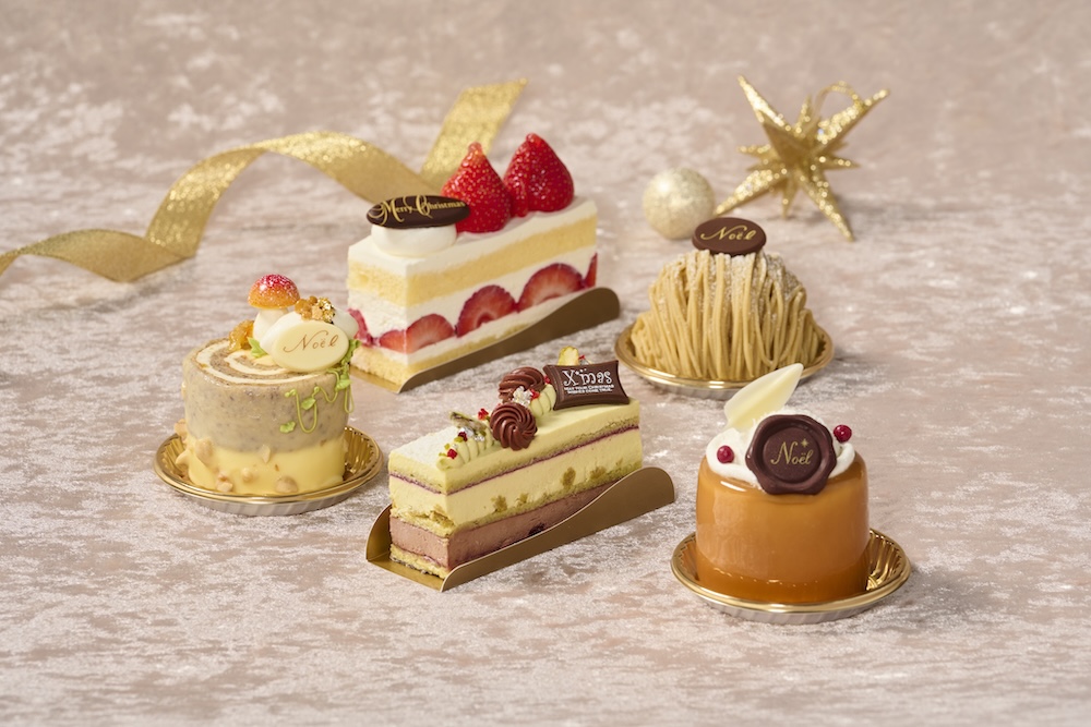 「クリスマスプティガトー」5種のイメージ