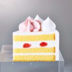 「マイメロディ クリスマスケーキ 4号」税込み5,200円（断面イメージ）