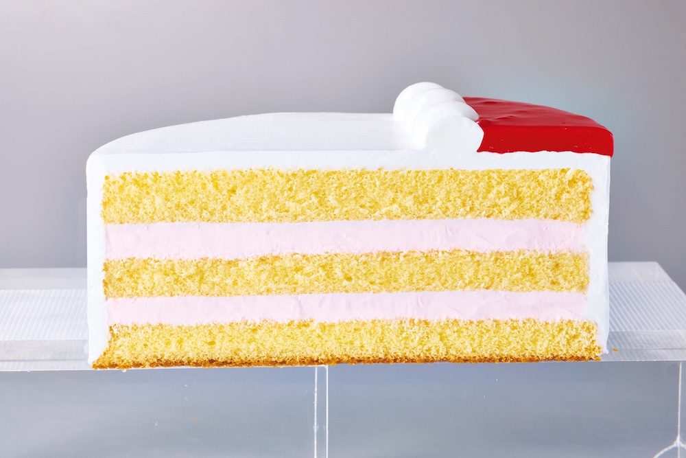 「シナモロール クリスマスケーキ 4号」税込み4,900円（断面イメージ）