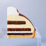 「Uchi Café×シーキューブ ティラミスドームタルト 3.5号」税込み3,700円（断面イメージ）