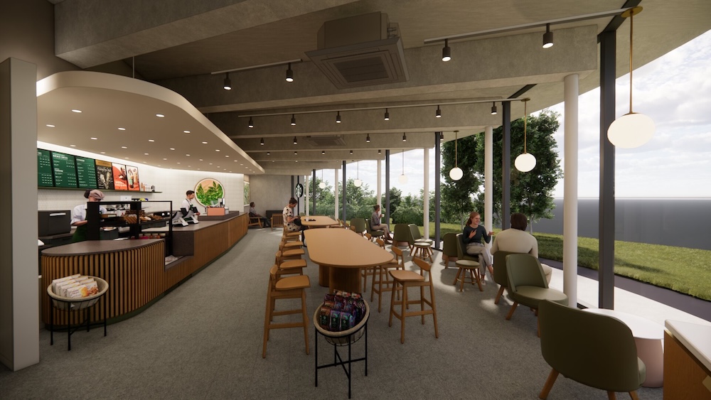 「スターバックス コーヒー 浜名湖サービスエリア ONE SEANA店」イメージ