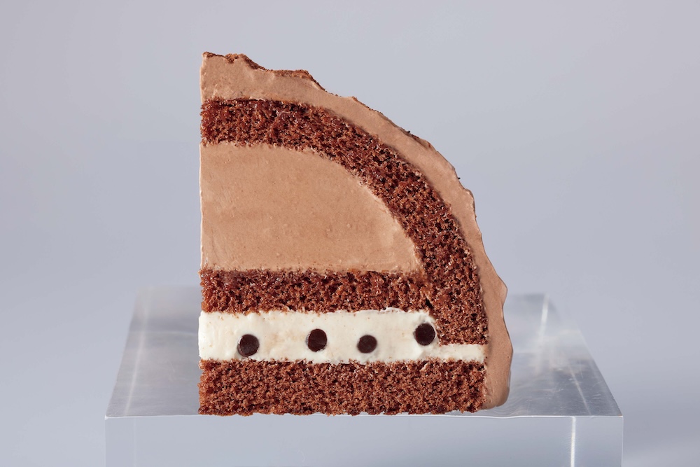 「Uchi Café 小さなチョコボンブ 3.5号」税込み2,700円（断面イメージ）