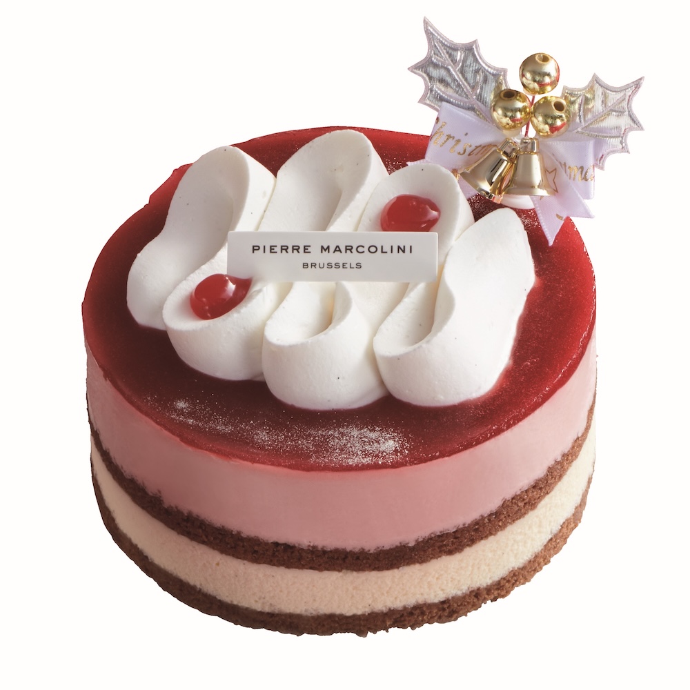 「ピエール マルコリーニ監修 赤い果実とバニラのケーキ」税込み4,600円