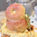 「まるごとリンゴと焦がしブリュレのパンケーキ アールグレイカスタードソース」イメージ