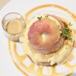「まるごとリンゴと焦がしブリュレのパンケーキ アールグレイカスタードソース」イメージ