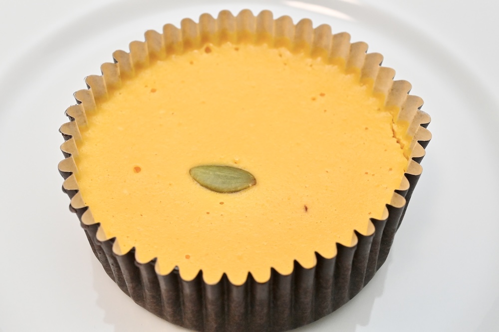 「濃厚なめらかかぼちゃチーズケーキ」イメージ