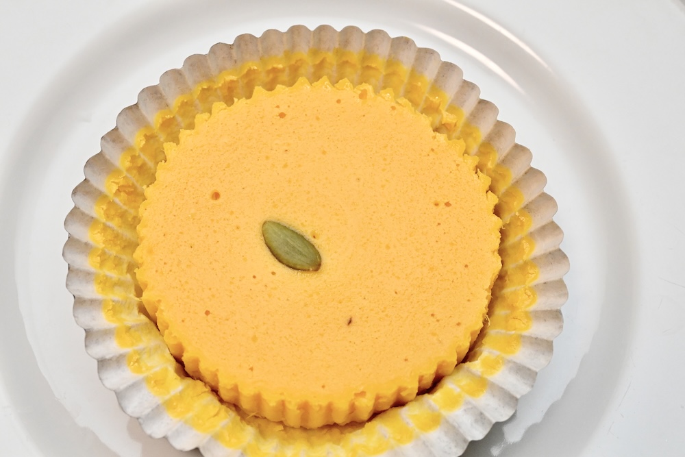 「濃厚なめらかかぼちゃチーズケーキ」イメージ