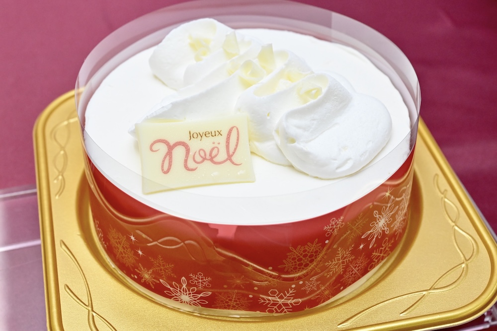 「クリスマスダブルチーズケーキ」税込み4,980円