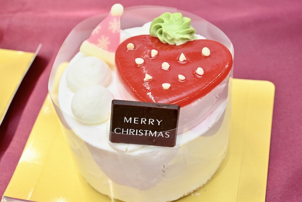 「クリスマスサンタから苺の贈り物」税込み1,980円