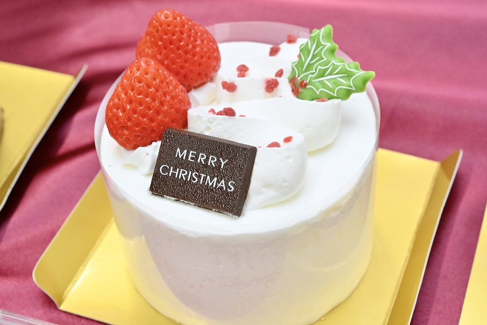 「クリスマス苺の身にショートケーキ」税込み1,800円