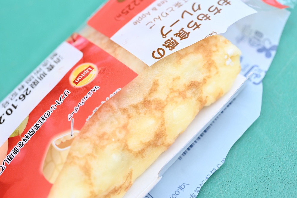 「もちもち食感のクレープ 紅茶とりんご」イメージ