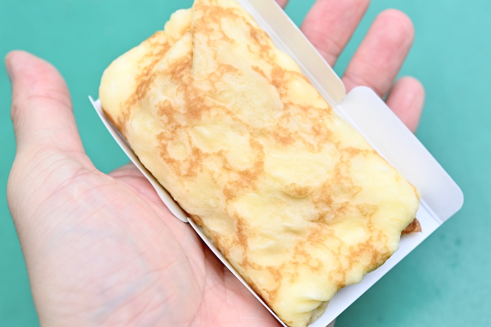 「もちもち食感のクレープ 紅茶とりんご」イメージ