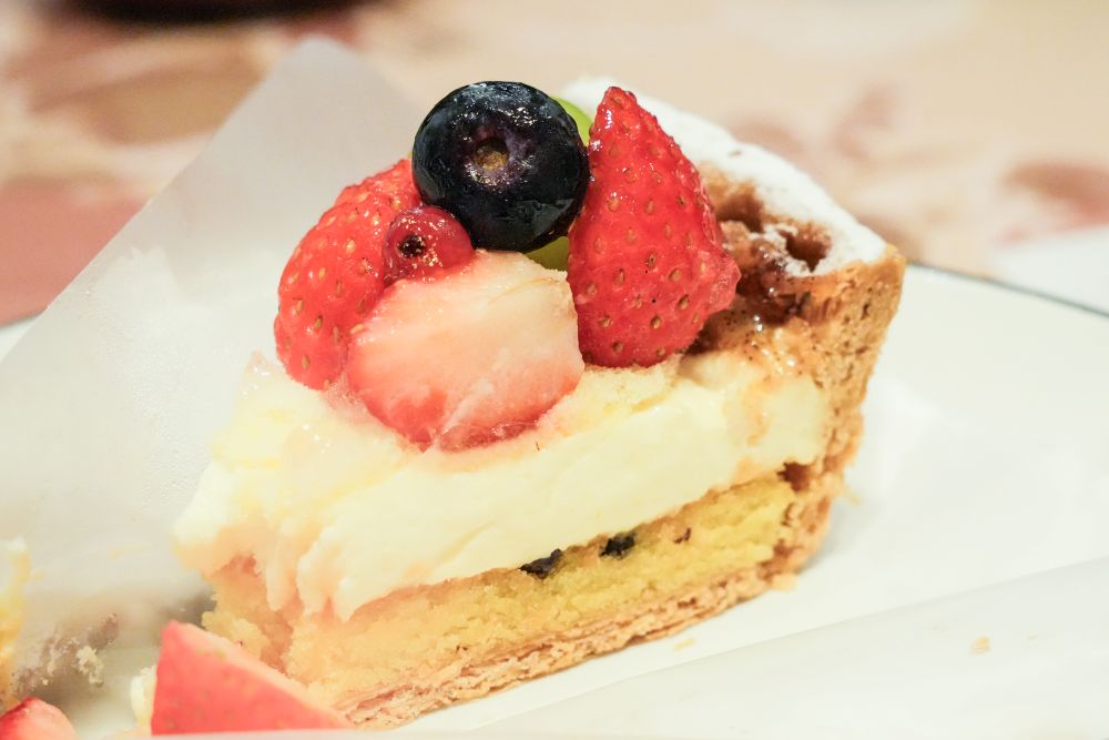 試食として提供された「～タルトプレミエ～ クリスマスツリーのタルト」イメージ