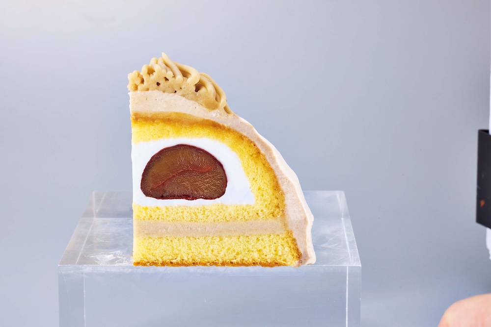 「Uchi Café 小さなマロンボンブ 3.5号」税込み2,900円（断面イメージ）
