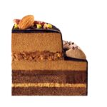 「Uchi Café×GODIVA 至福のショコラノエル 5号」税込み12,000円（断面イメージ）