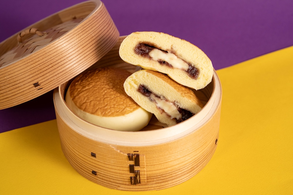 「森永製菓監修ホットケーキまん（あんバター）」イメージ
