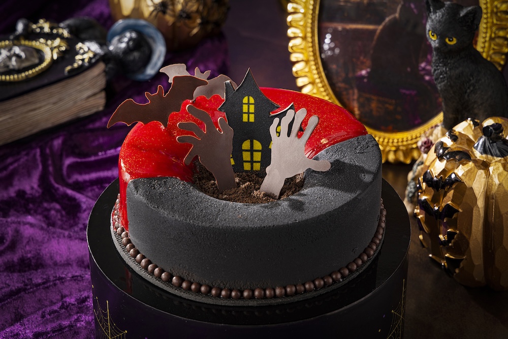 ハロウィーン限定ケーキ「ゴーストハウス」イメージ