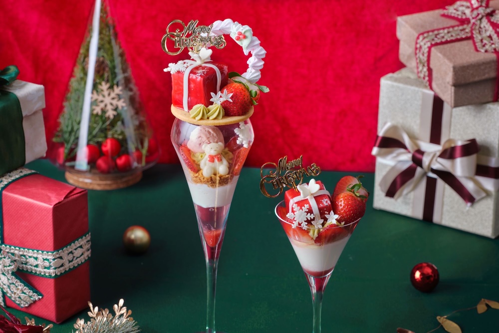 「いちごのクリスマスパフェ〜プレゼントボックス〜」イメージ