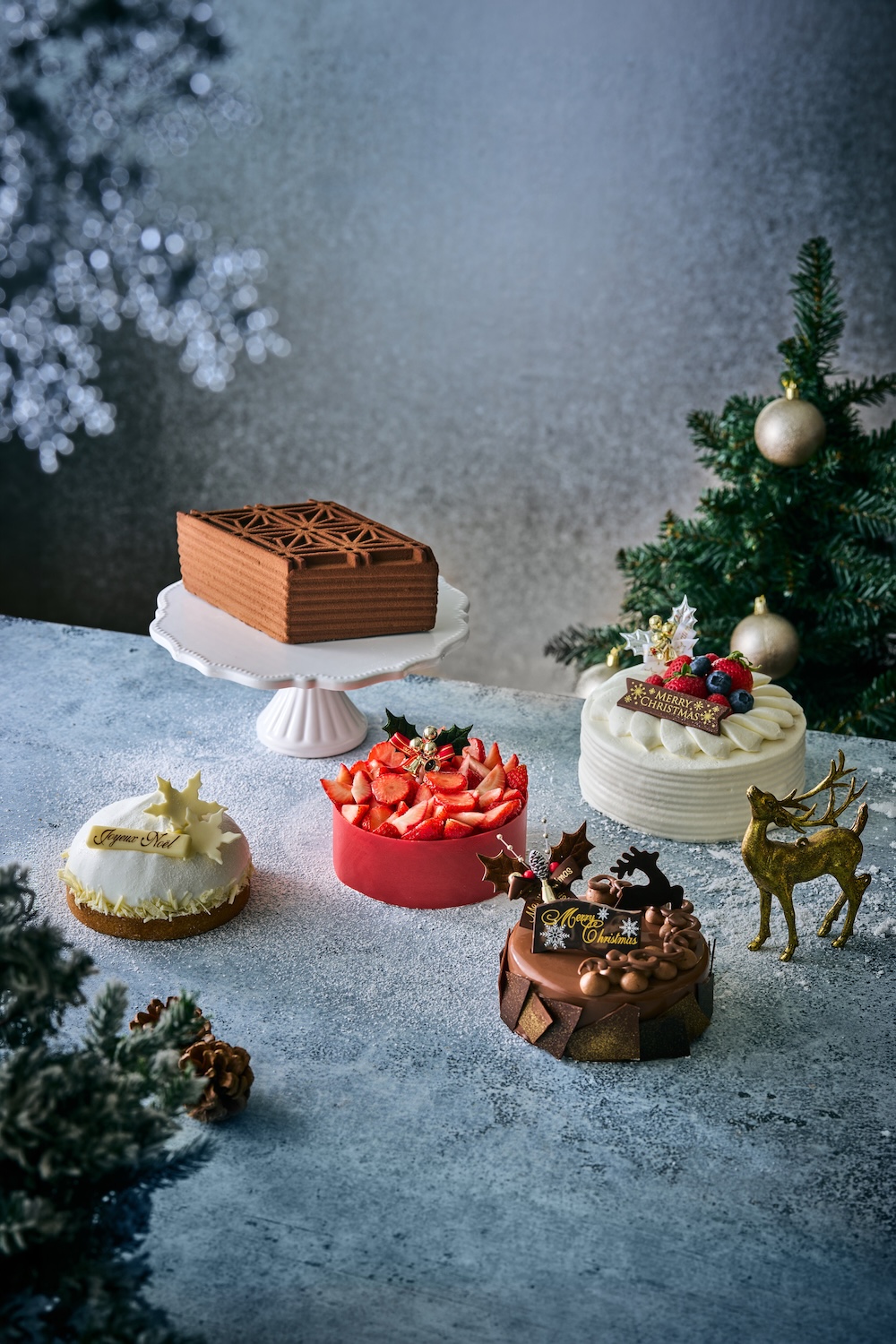 クリスマスケーキ5種のイメージ