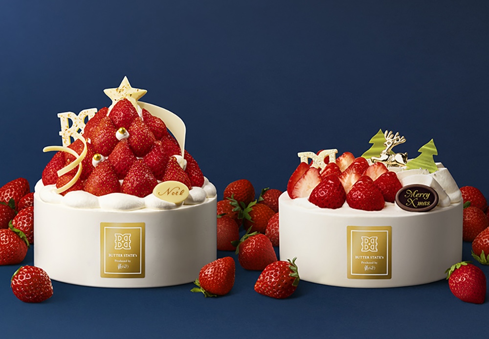 「バターステイツ by銀のぶどう」2026年クリスマスケーキのイメージ